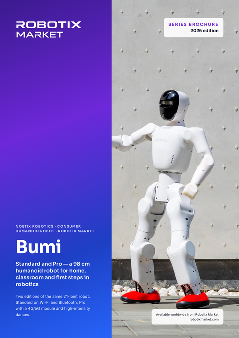 Noetix Bumi Standard İnsansı Robot – Ürün Broşürü