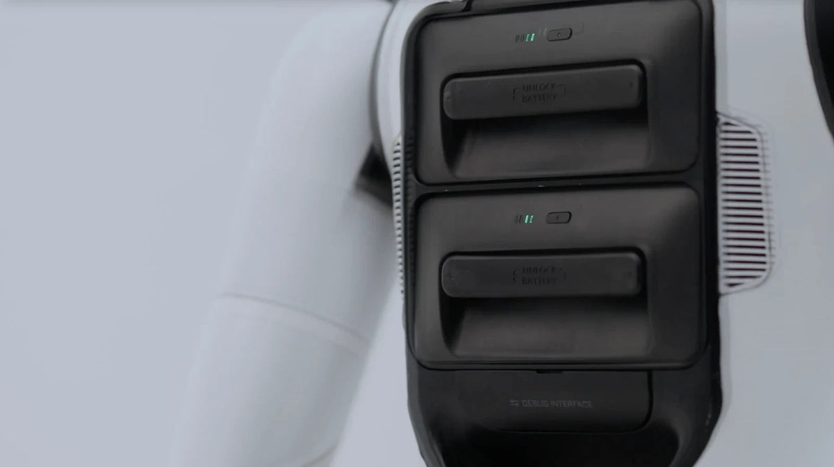 AGIBOT A3 dual battery bays