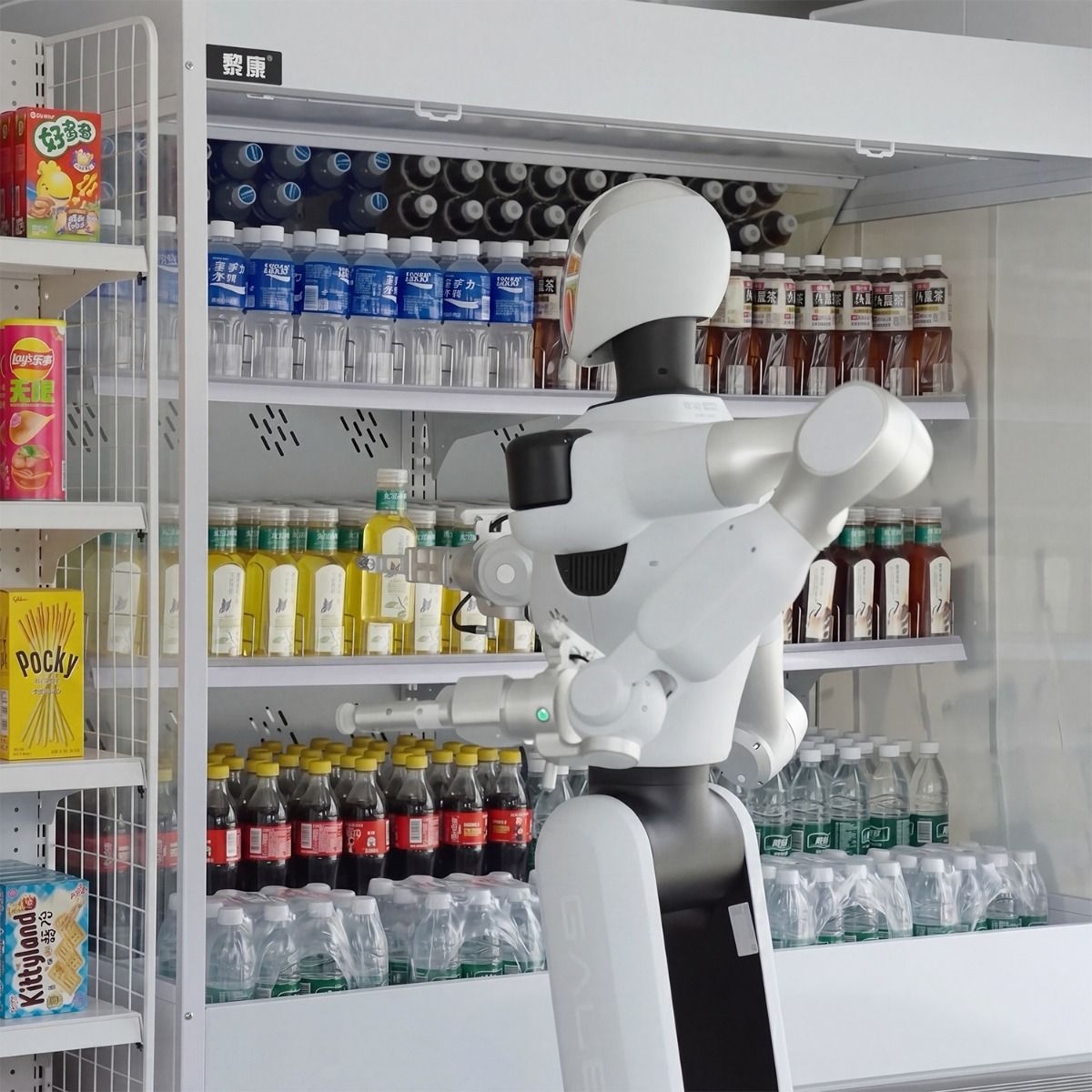 Galbot Galaxy Space Capsule Humanoid Retail Store