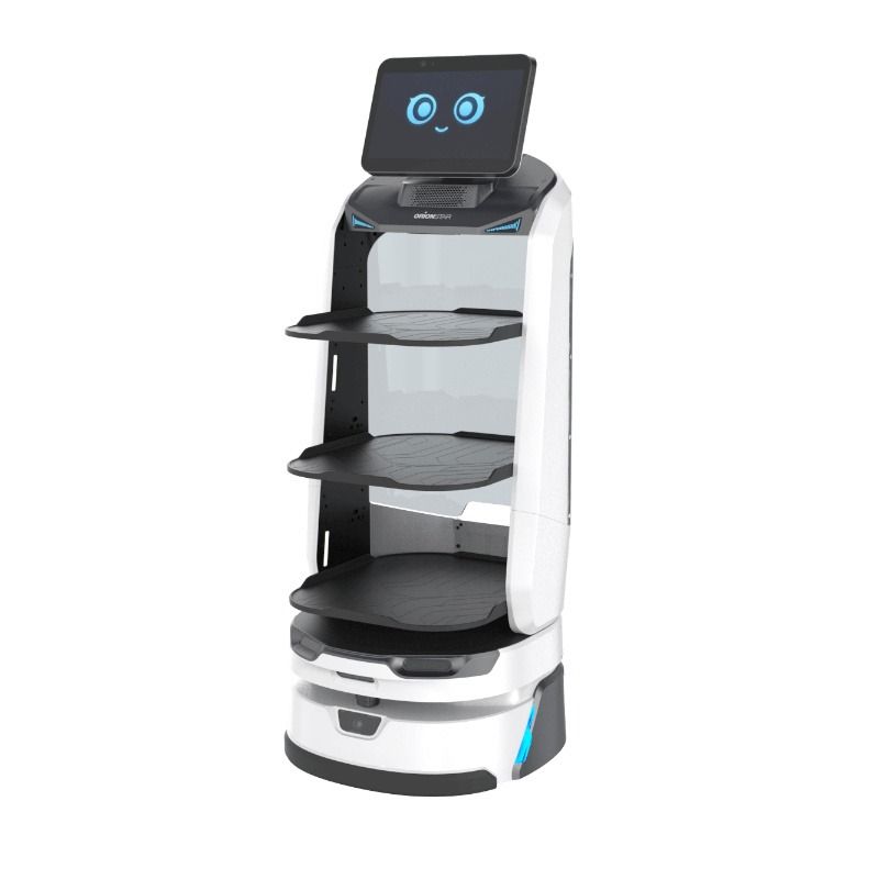 OrionStar LuckiBot Pro Advanced AI Delivery Robot for Hotels and Restaurants